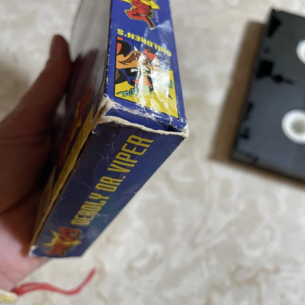 RARE !!! Vintage SWAT KATS -The Radical Squadron - Deadly Dr. Viper - VHS